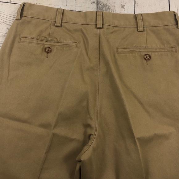 L. L. Bean W31 x L32 Brown Natural Fit Chino Pants - Picture 2 of 8